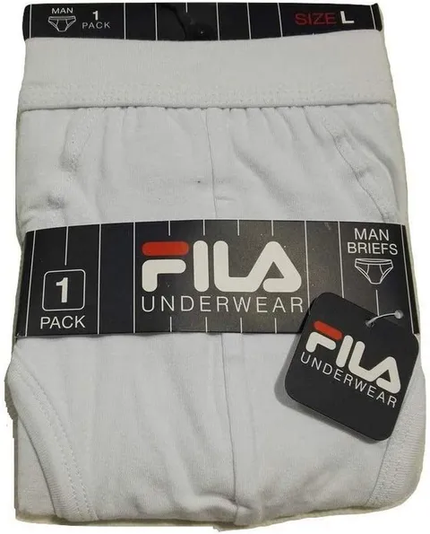 Fila FU5038, Biancheria Intima Uomo, Bianco, M