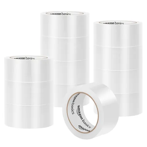 Amazon Basics Nastro per imballaggio,10,4 cm x 10,4 cm x 4,8 cm, per spedizioni