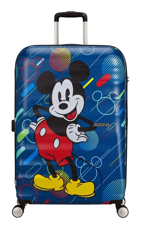 American Tourister Wavebreaker Disney - Spinner L, bagaglio per bambini, 77 cm, 96 L